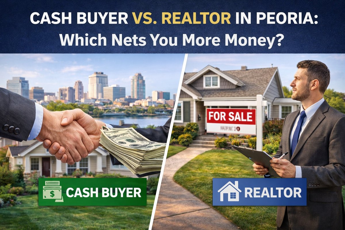 Cash vs realtor Peoria IL — which is right for you