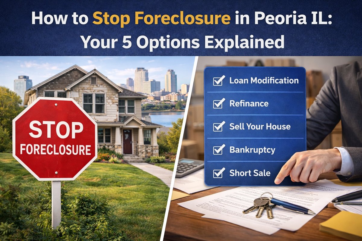 Stop foreclosure Peoria IL — your options explained